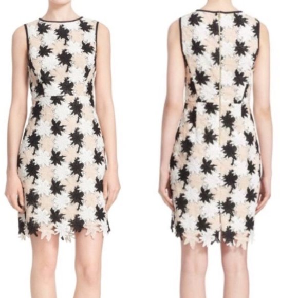 Kate Spade Tiger Lily Embroidered Sheath Dress - Picture 2 of 11